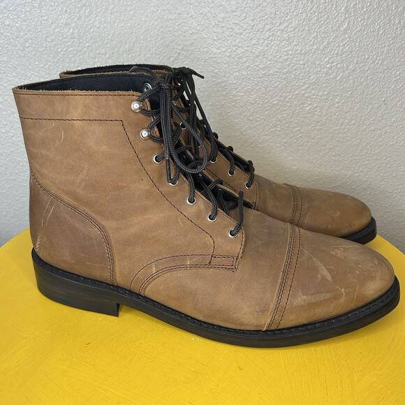 Thursday Boot Company Lace Up Suede Boots Men's 15 Brown - Picture 1 of 15
